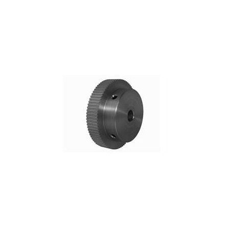 80MP025M6A8, Timing Pulley, Aluminum, Clear Anodized,